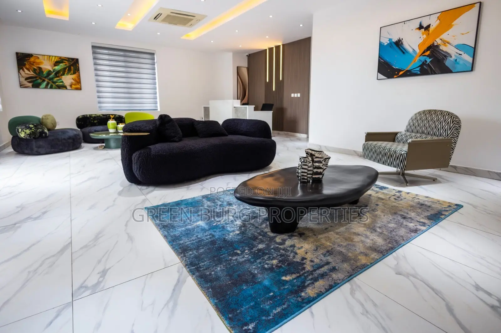 Furnished 2bdrm Apartment in Green, East Legon for rent in East Legon