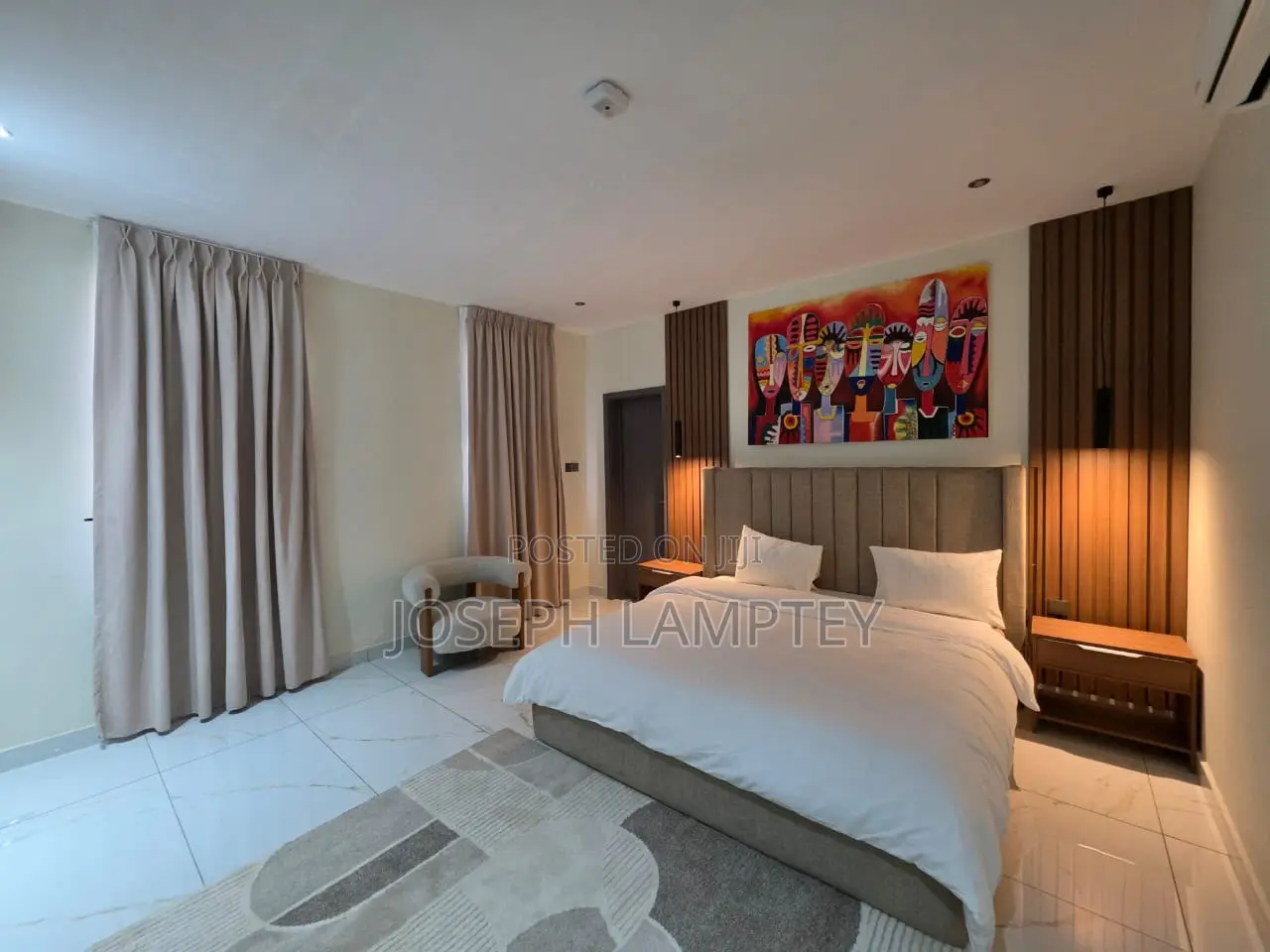 Furnished 1bdrm Apartment in Joseph Lamptey, US Embassy Area for rent in US Embassy Area