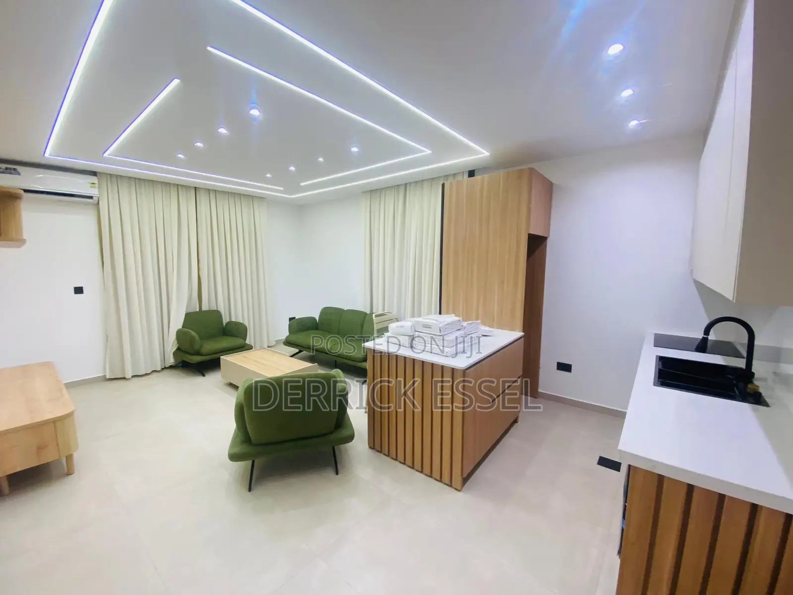 Furnished 1bdrm Apartment in Kojo_Realestate, Dzorwulu for rent in Dzorwulu