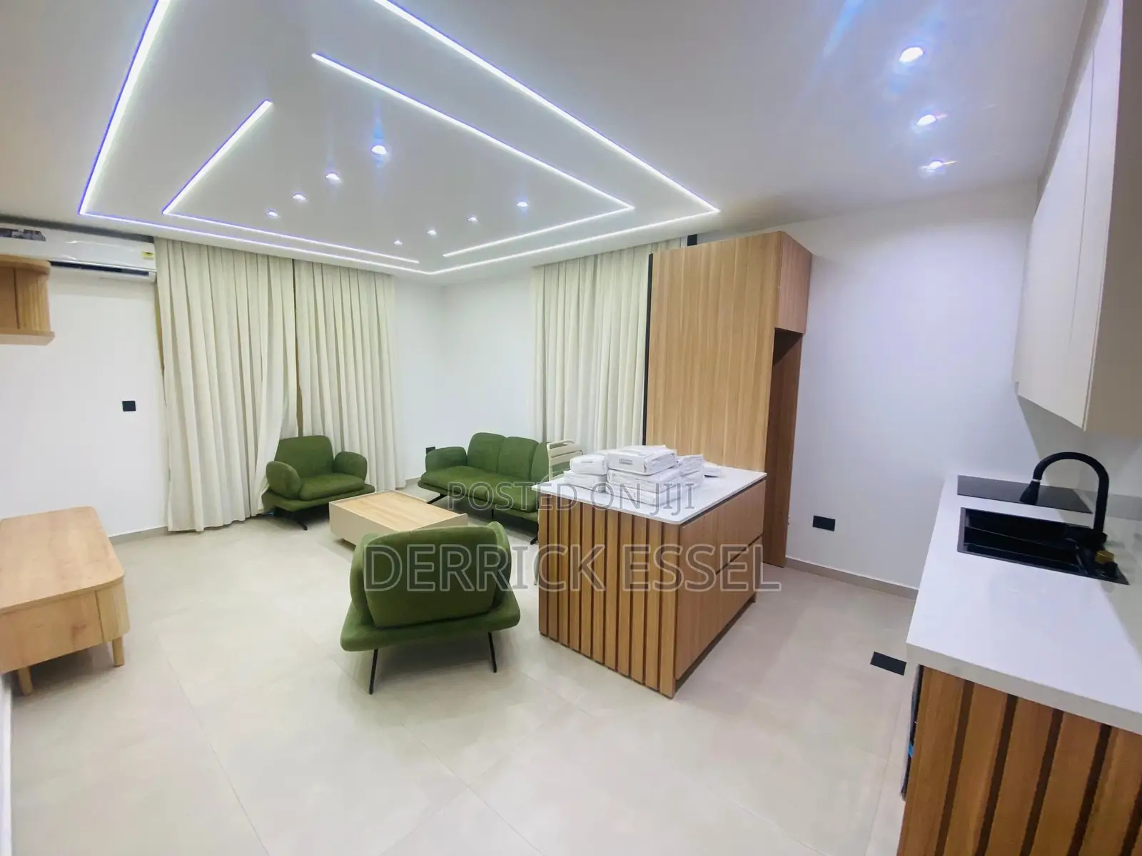 Furnished 1bdrm Apartment in Kojo_Realestate, Dzorwulu for rent in Dzorwulu