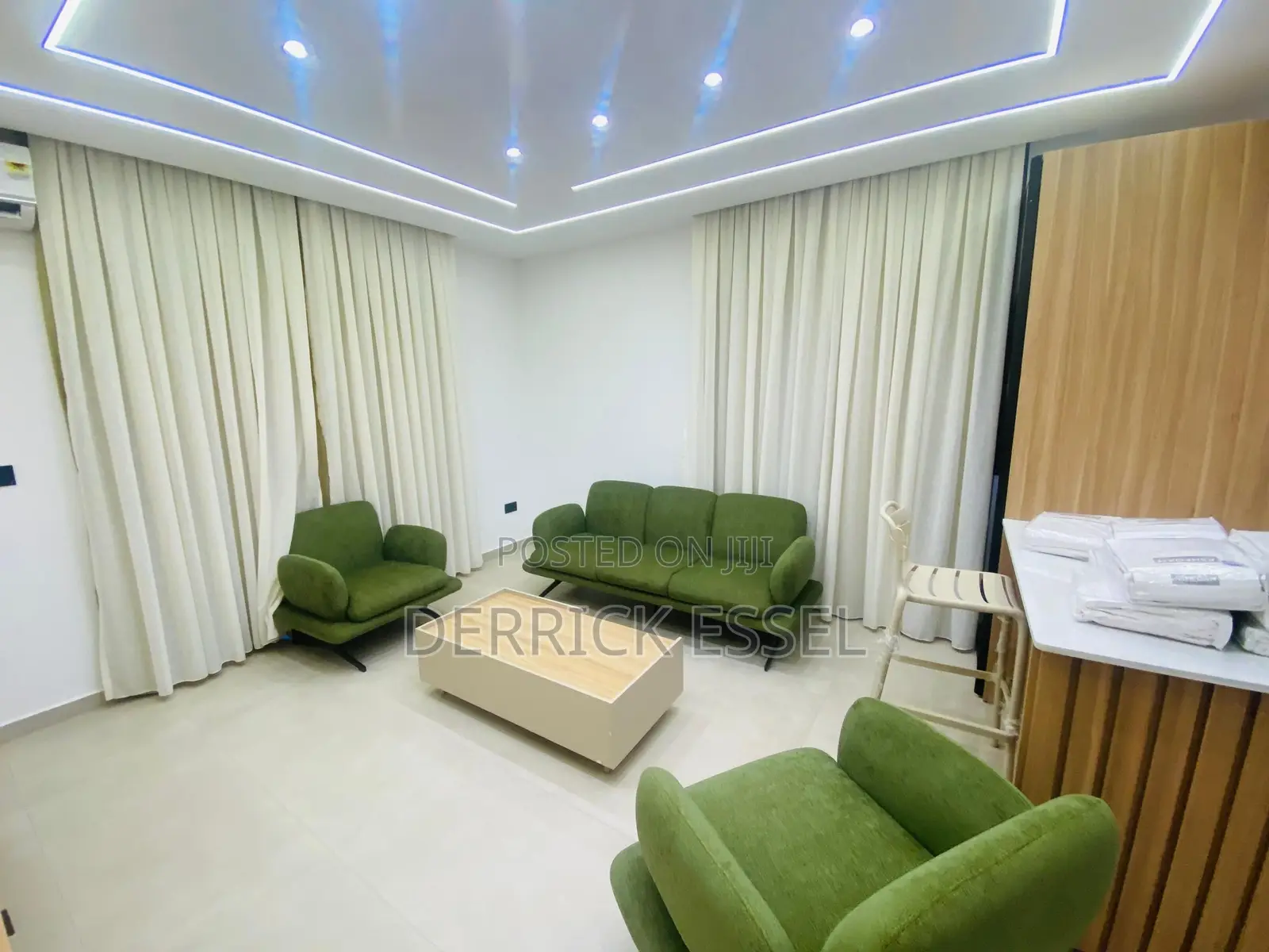 Furnished 1bdrm Apartment in Kojo_Realestate, Dzorwulu for rent in Dzorwulu