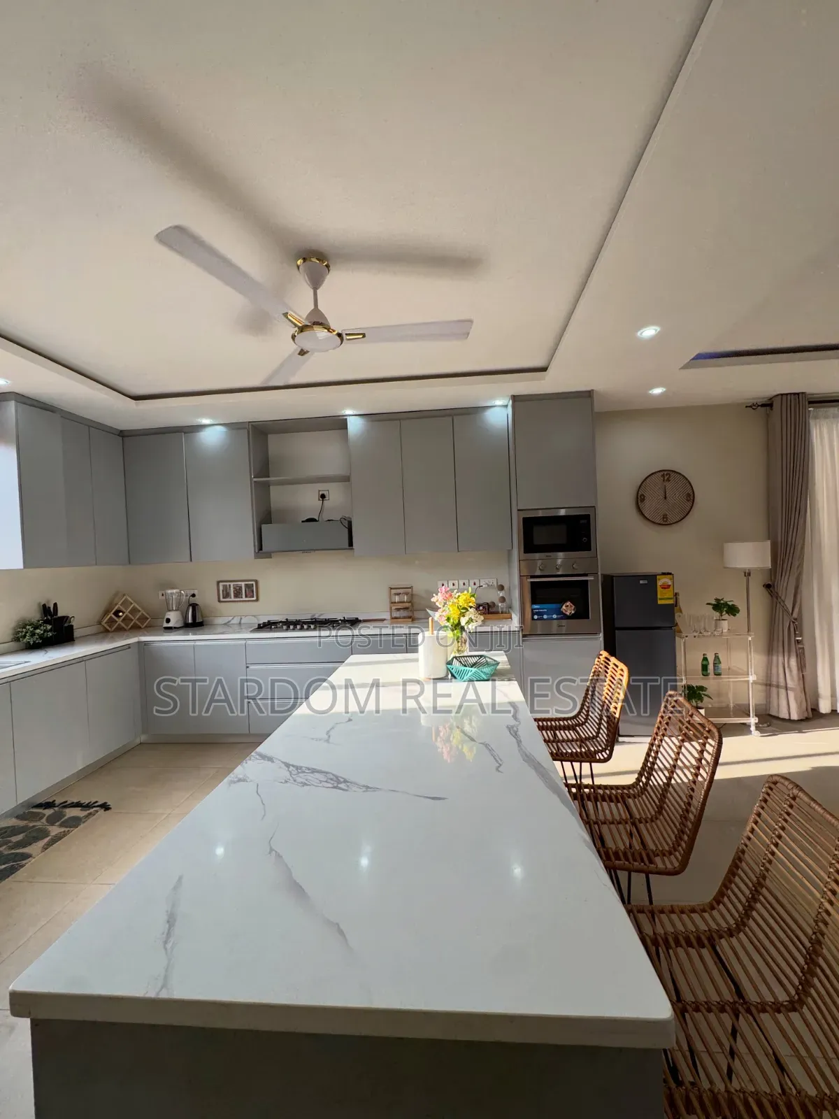 Furnished 4bdrm Duplex in Adenta, Barrier for rent in Barrier