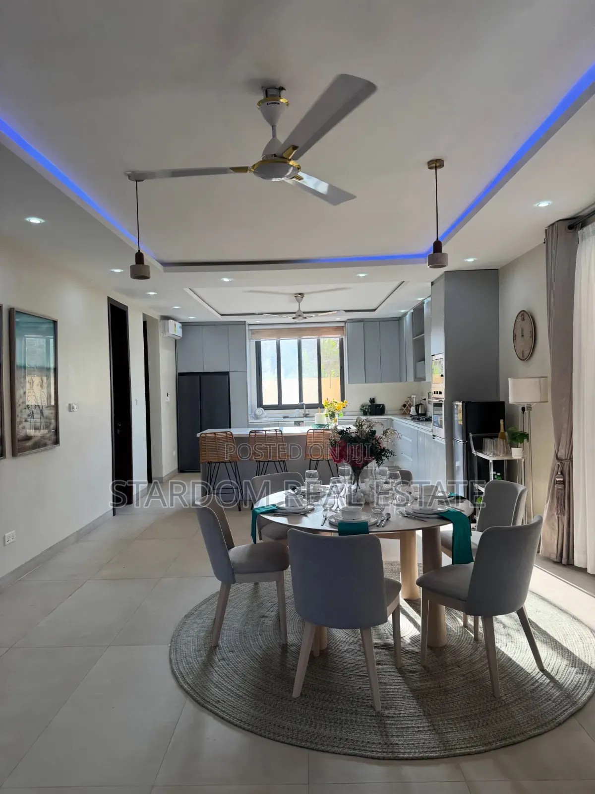 Furnished 4bdrm Duplex in Adenta, Barrier for rent in Barrier
