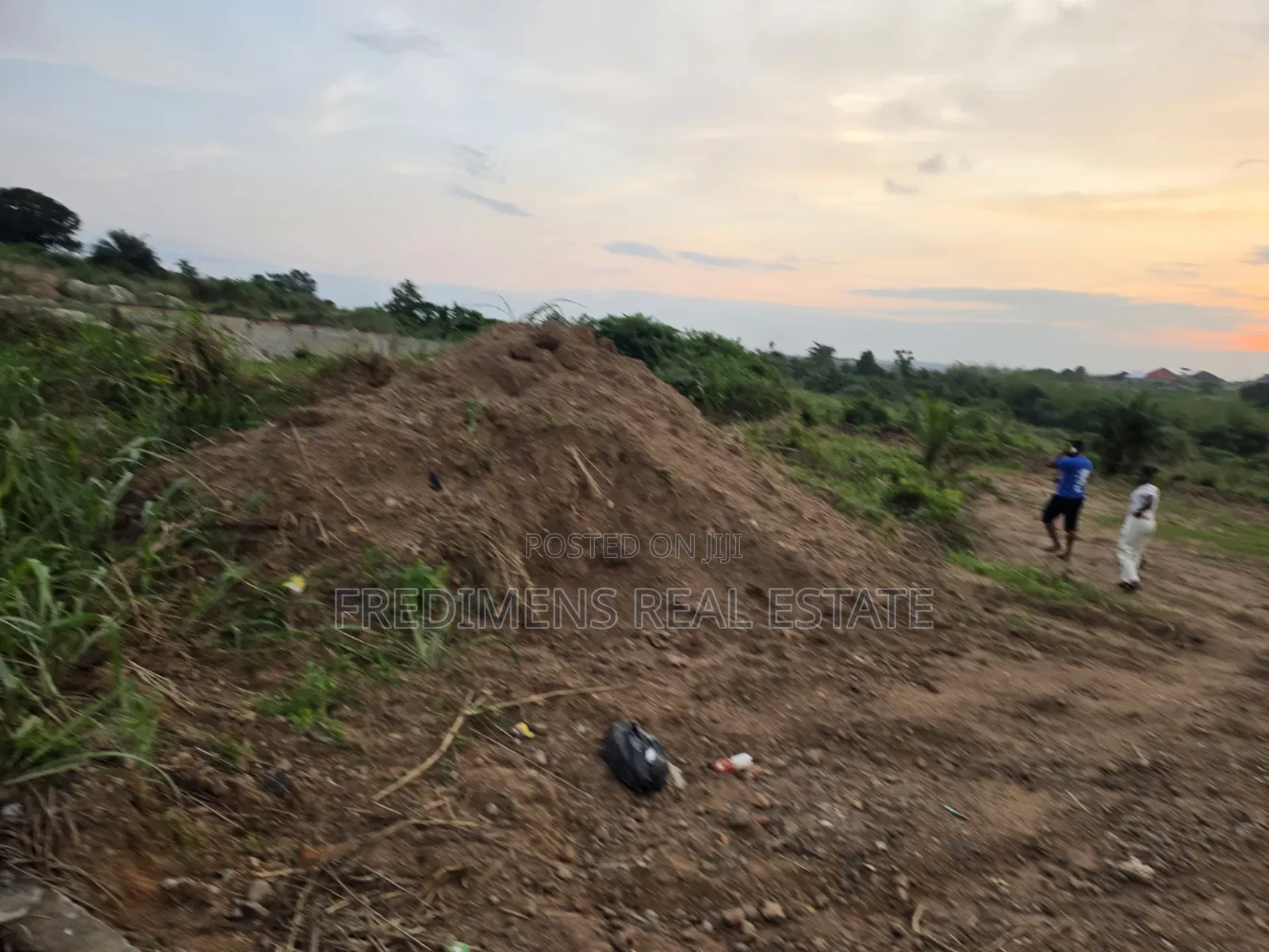 Two Plots at Aboabugya on the Main Road for Sale in Afigya-Kwabre