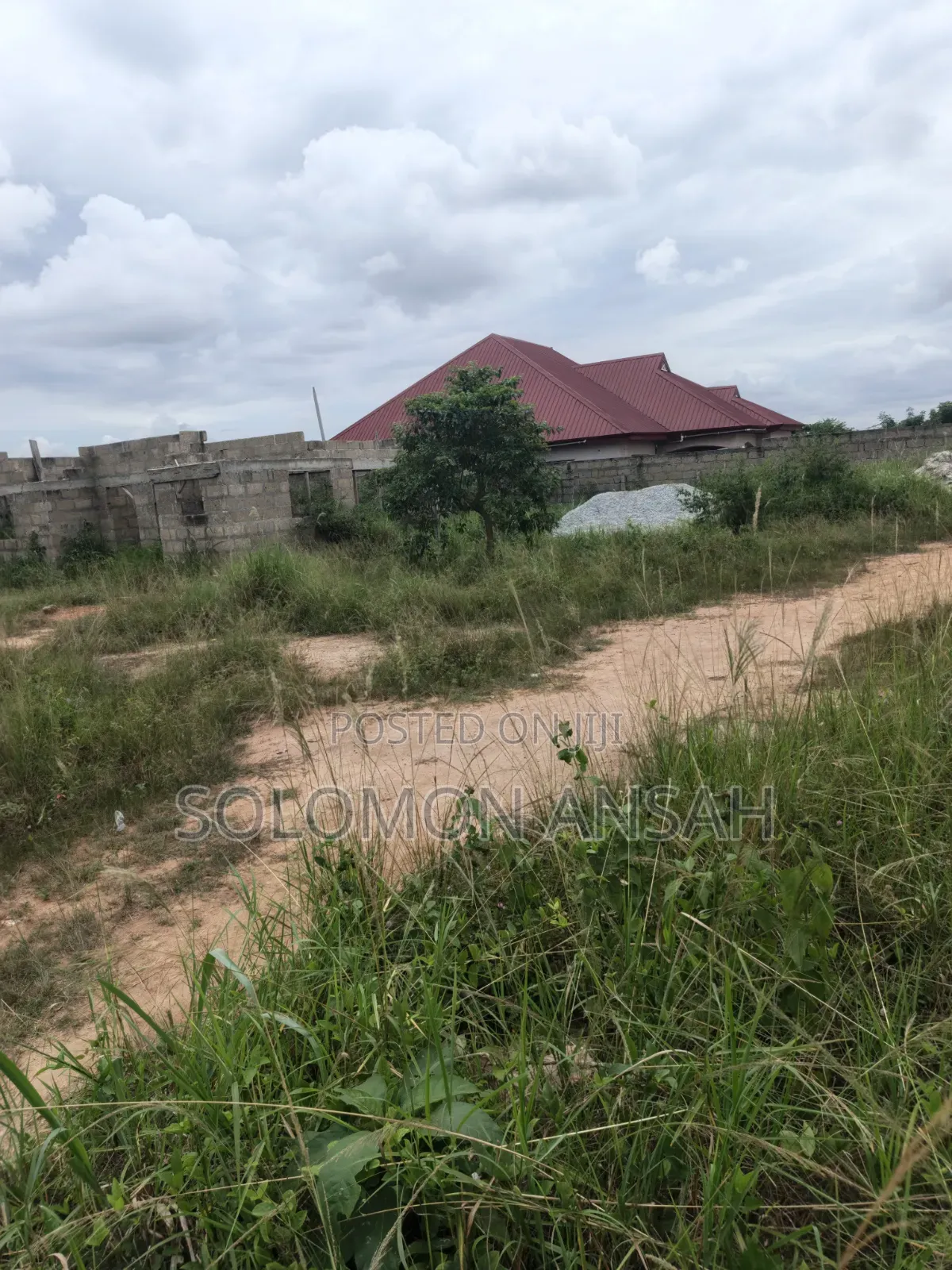Half Plot for Sale at Sewua Opp. Otumfuo Estate in Kumasi Metropolitan