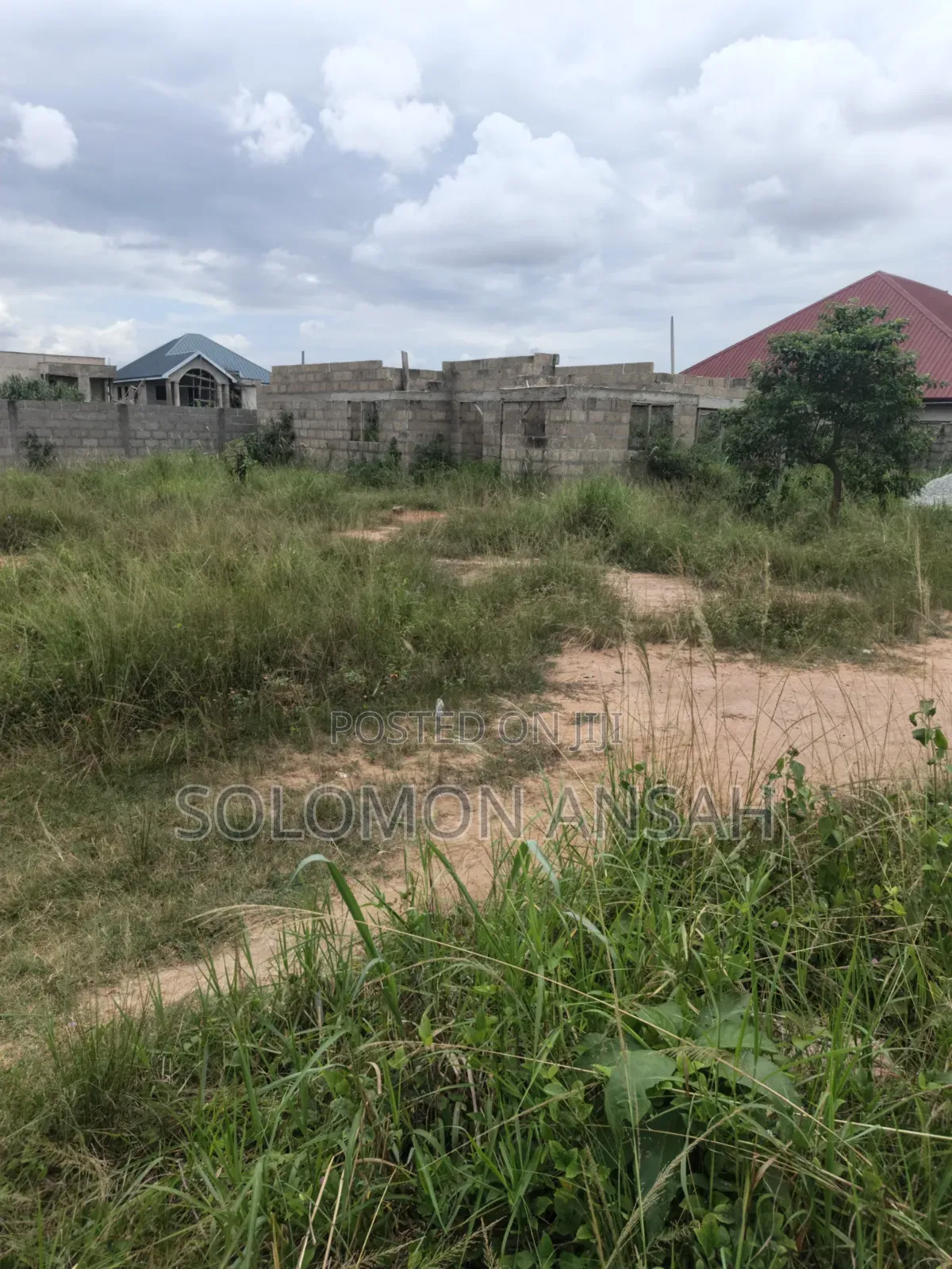 Half Plot for Sale at Sewua Opp. Otumfuo Estate in Kumasi Metropolitan