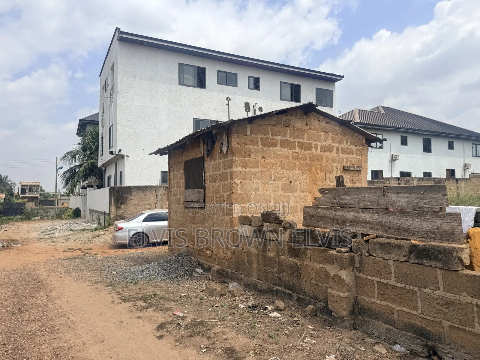 Two Plots of Land for Sale at Oyibi Police Station Area in Police Station