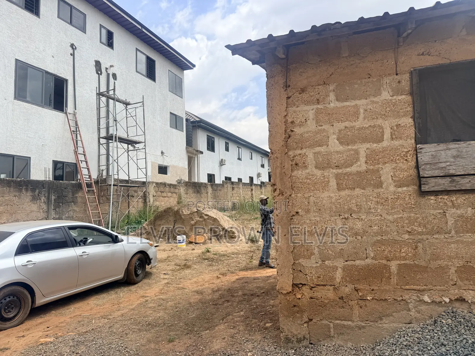 Two Plots of Land for Sale at Oyibi Police Station Area in Police Station