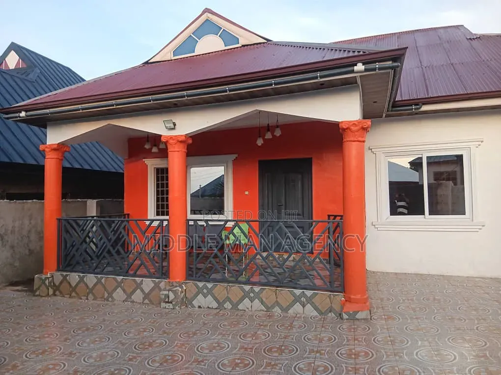 Furnished 3bdrm House in Middle Man Agency, Ejisu-Juaben Municipal in Ejisu-Juaben Municipal