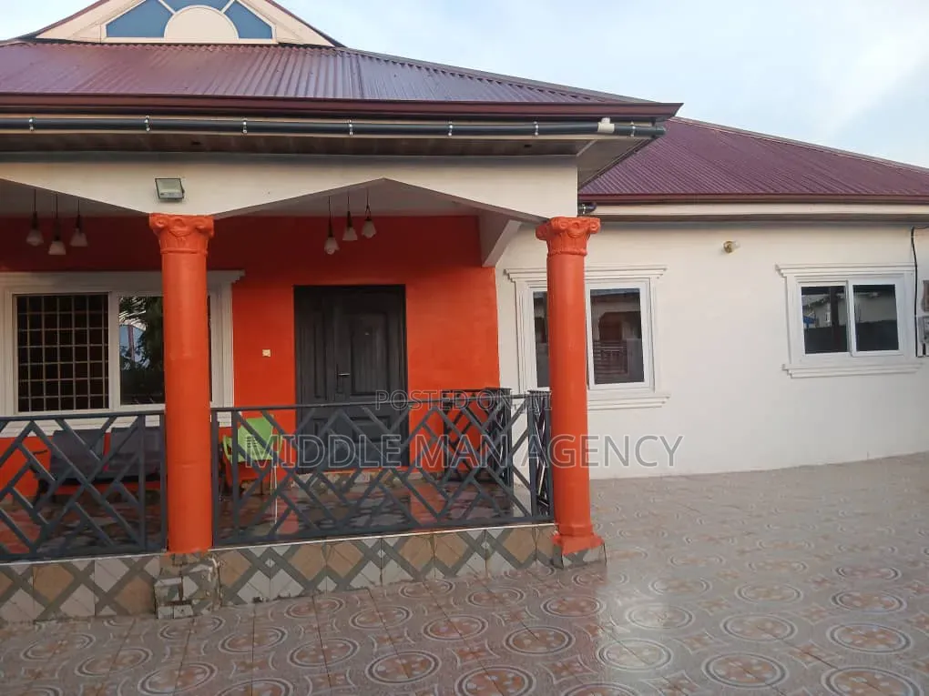 Furnished 3bdrm House in Middle Man Agency, Ejisu-Juaben Municipal in Ejisu-Juaben Municipal