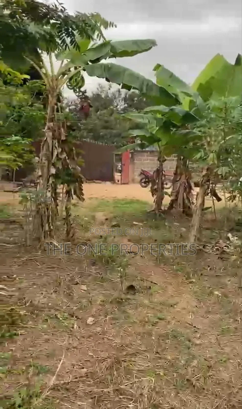 Road Side 1 Acre (4 Plots) for Sale at Kotoku Papase Road in Amasaman