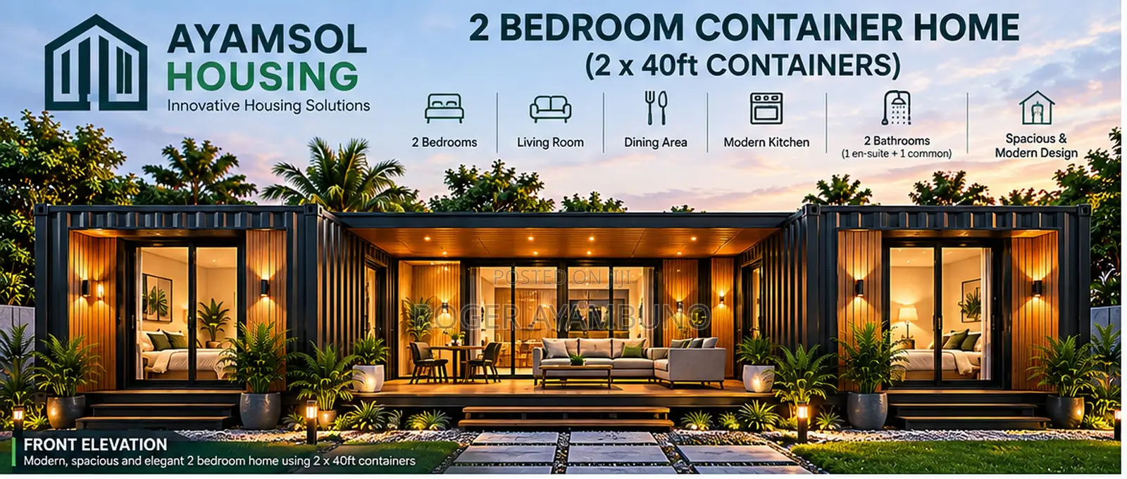 Container Offices and Homes in Community 25