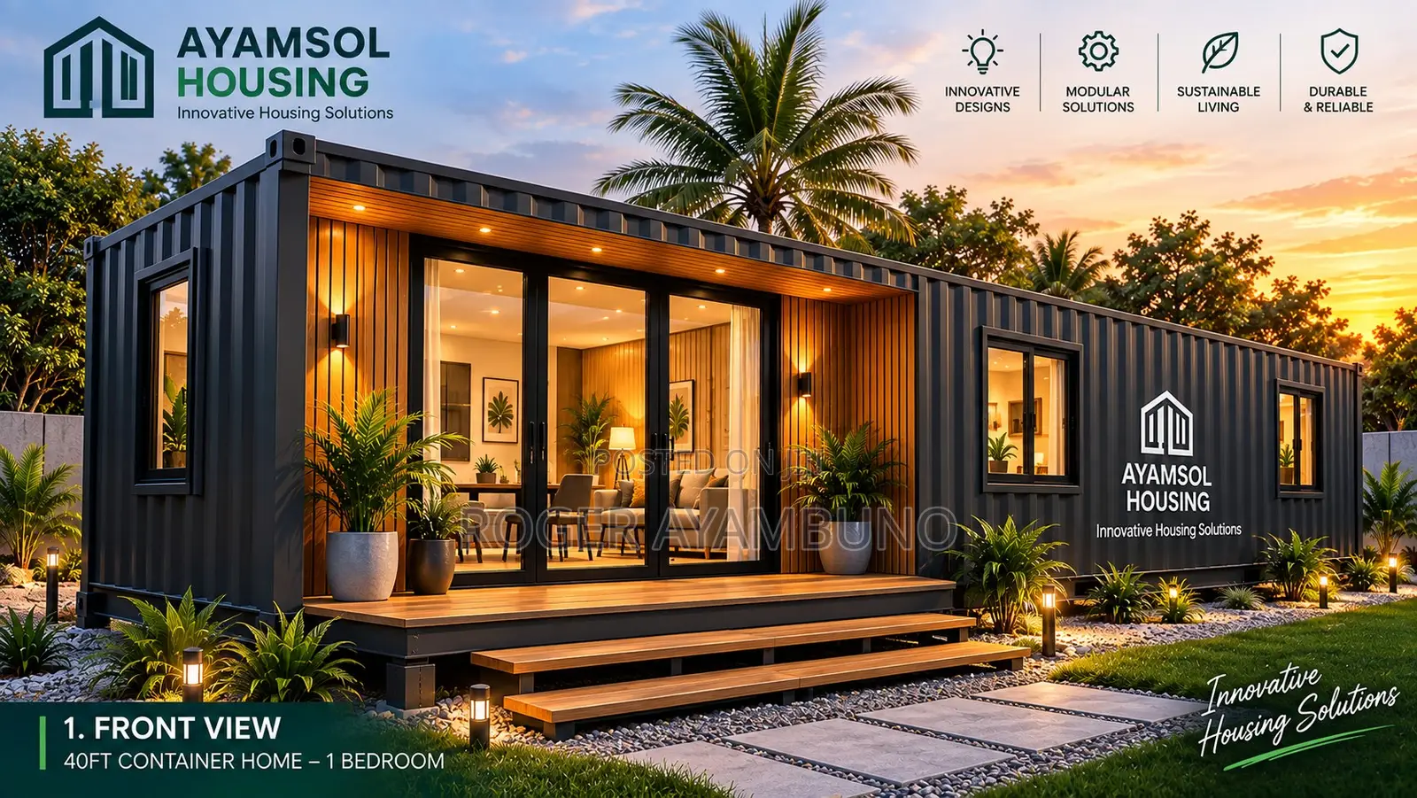 Container Offices and Homes in Community 25