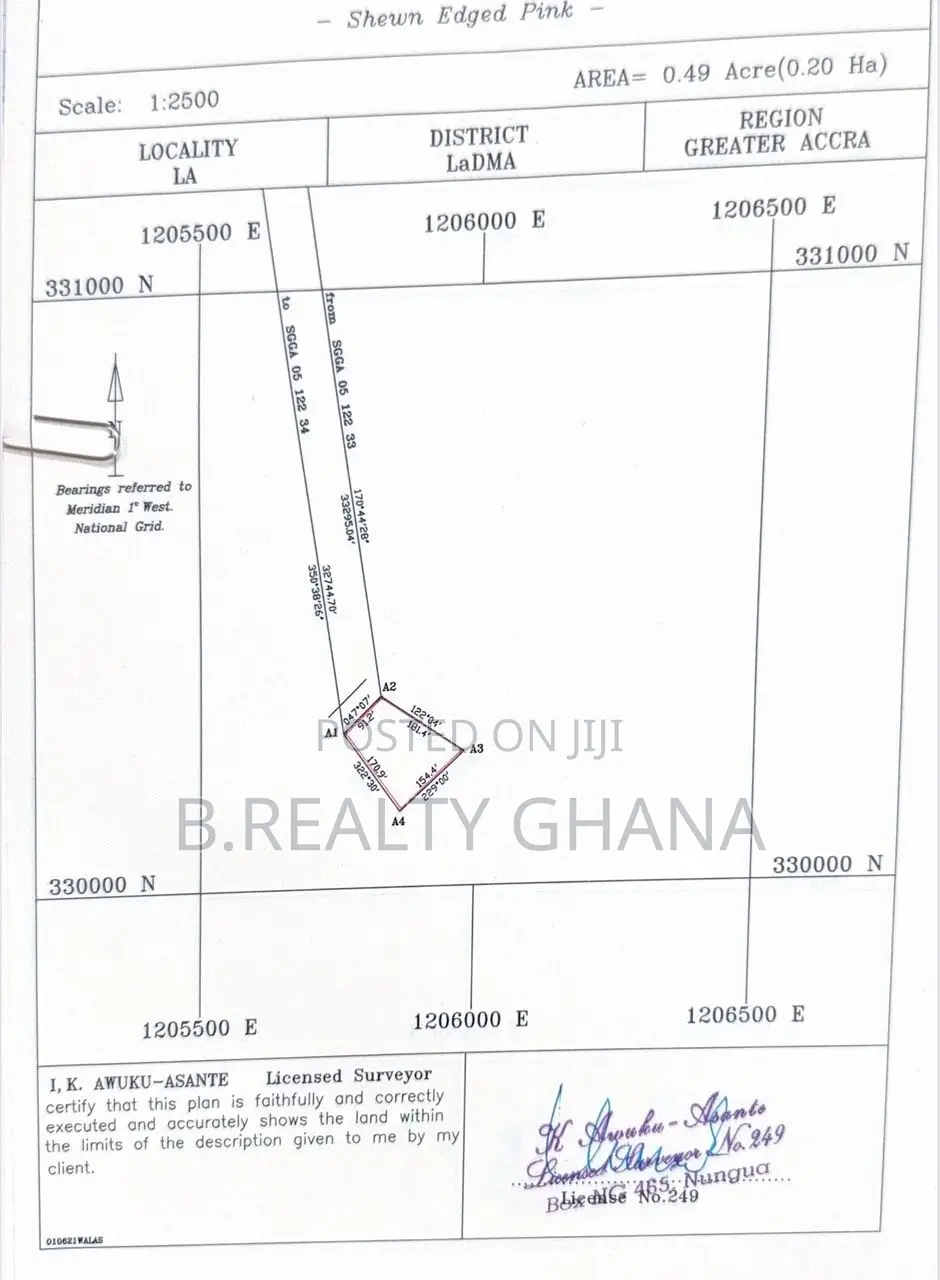 Land at Cantonment for Sale in Cantonments