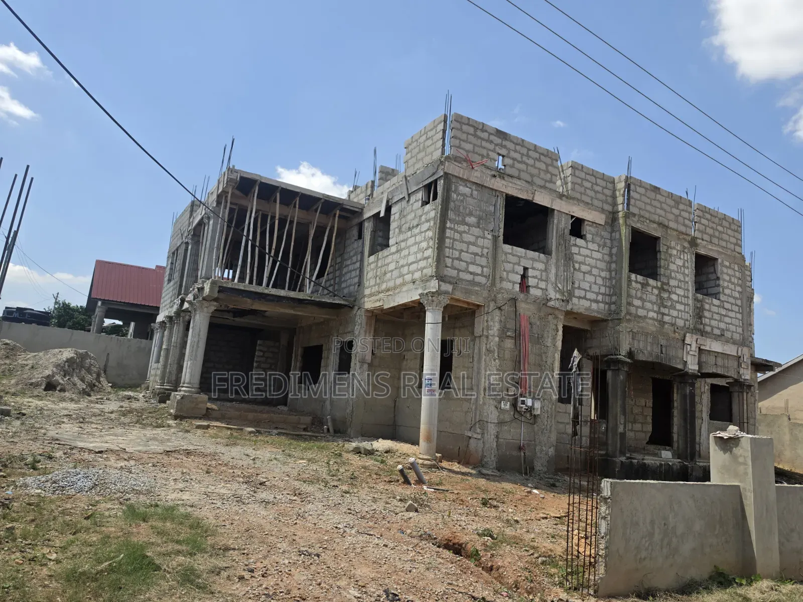 Thirty Uncompleted Bedroom Storey Building at Maase for Sale in Afigya-Kwabre
