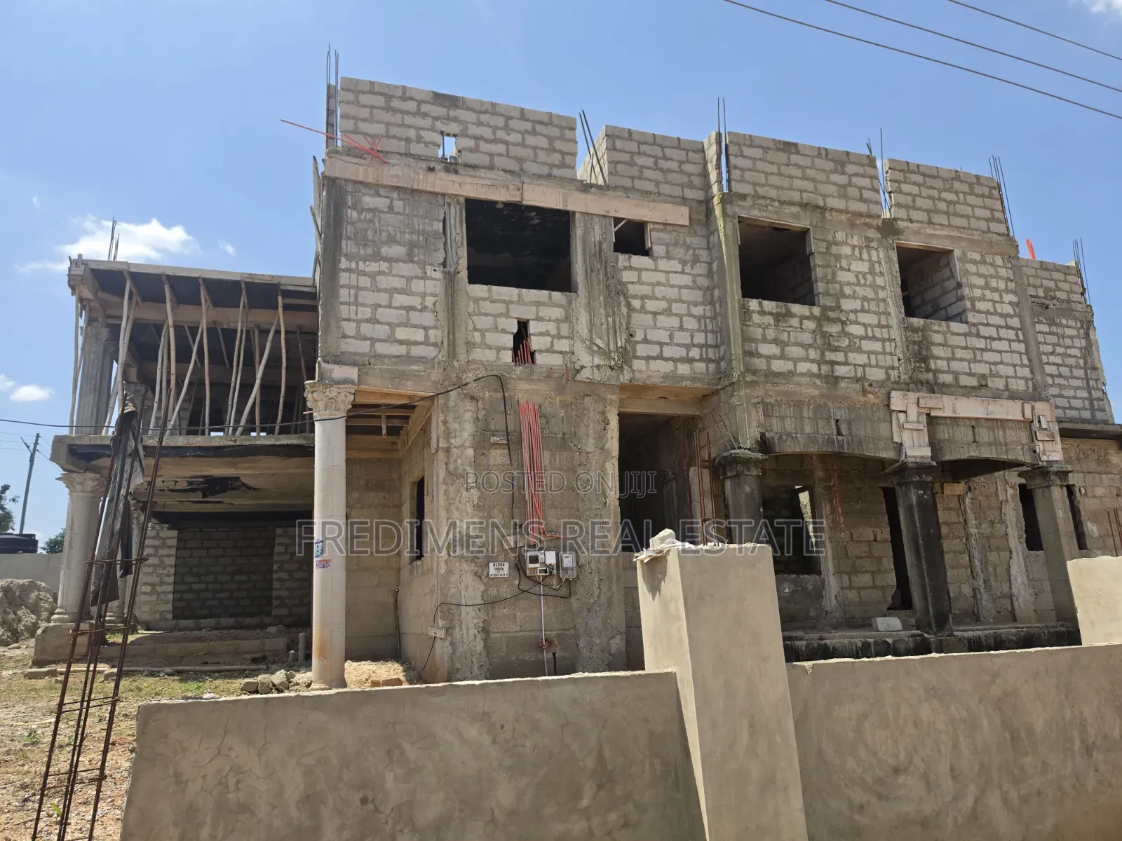 Thirty Uncompleted Bedroom Storey Building at Maase for Sale in Afigya-Kwabre