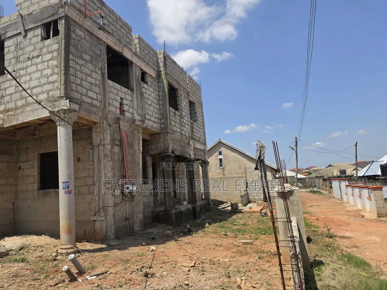 Thirty Uncompleted Bedroom Storey Building at Maase for Sale in Afigya-Kwabre
