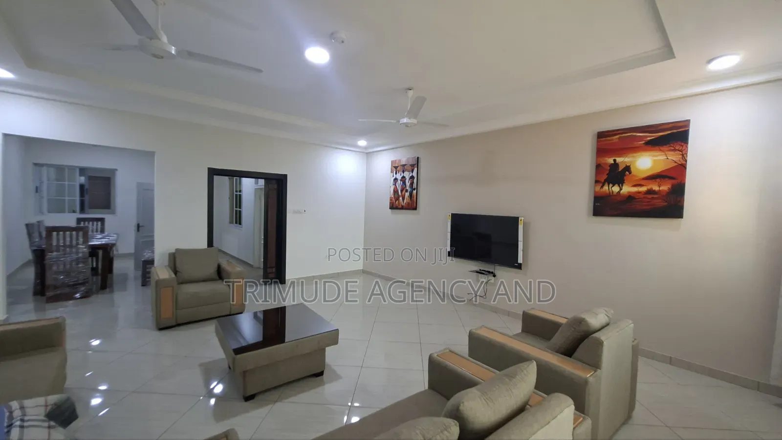 Furnished 3bdrm Apartment in Trimude Agency And, Kumasi Metropolitan in Kumasi Metropolitan