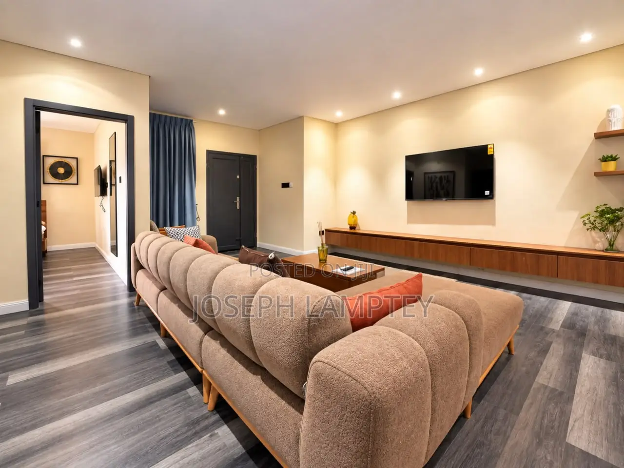 Furnished 2bdrm Apartment in Joseph Lamptey, Papao for rent in Papao