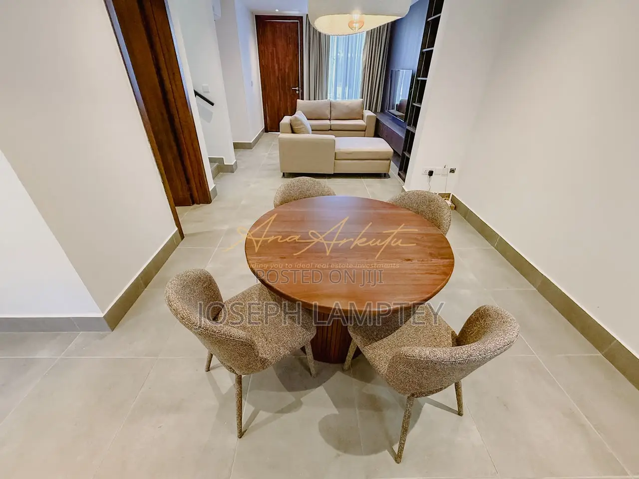 Furnished 3bdrm House in Joseph Lamptey, Airport Residential Area in Airport Residential Area