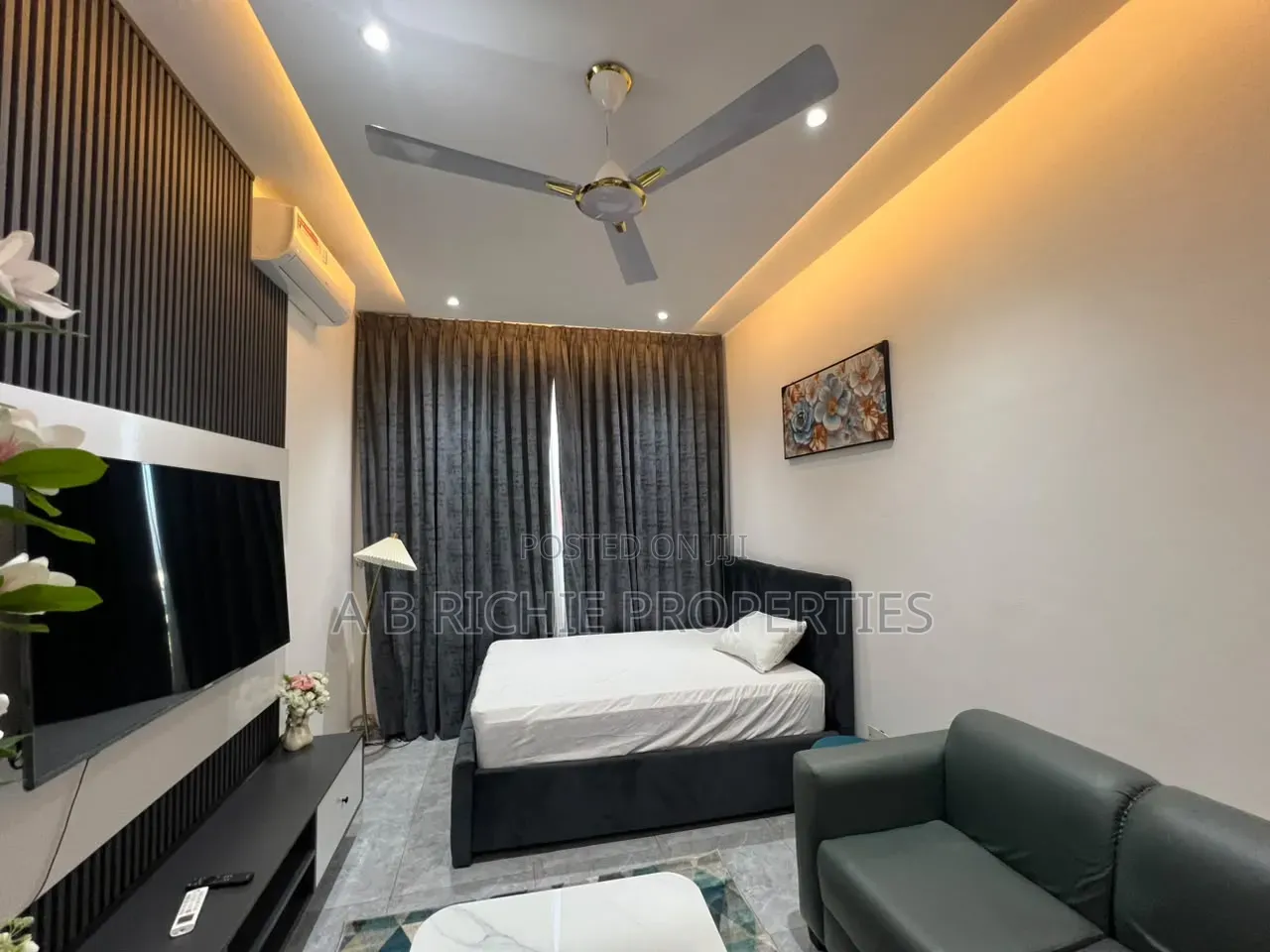 Furnished 1bdrm Apartment in Ab Richie Properties, Police Station in Police Station