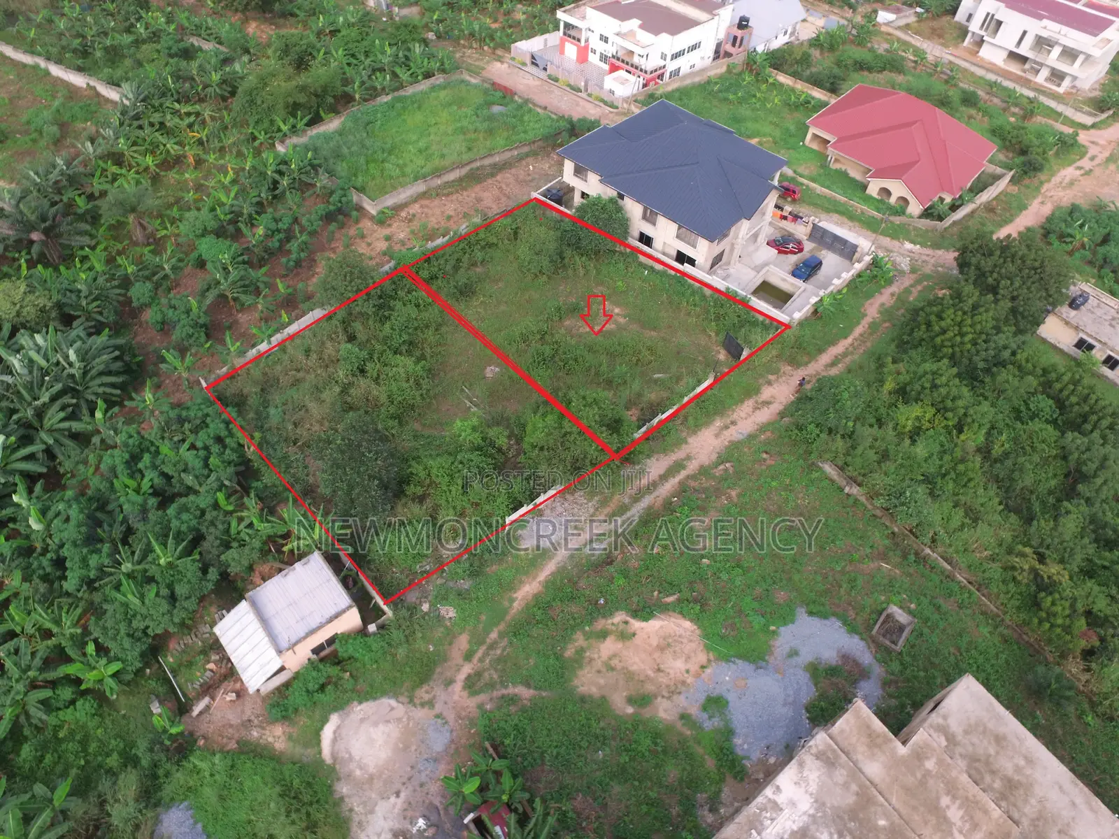 Plot of Land With a Nice Aerial View Foe Sale at Ayi Mensah in Accra Metropolitan
