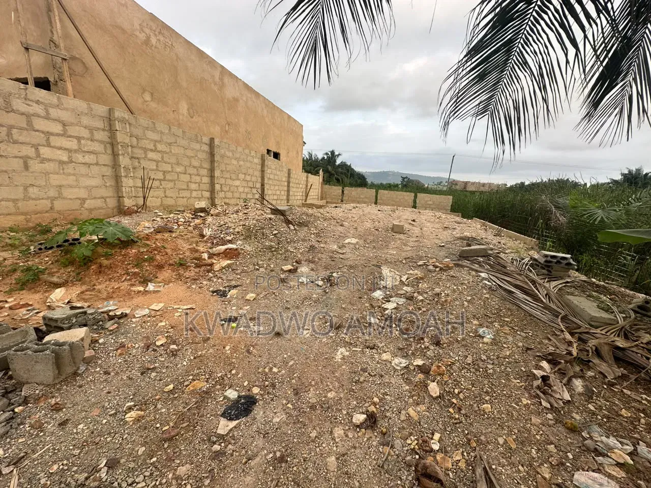 Half Plot of Land for Sale at Pokuase Mayera. in Pokuase