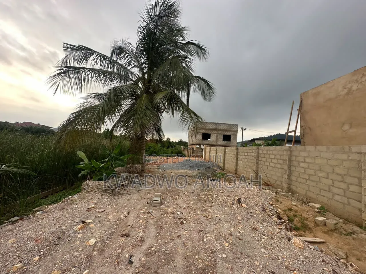 Half Plot of Land for Sale at Pokuase Mayera. in Pokuase