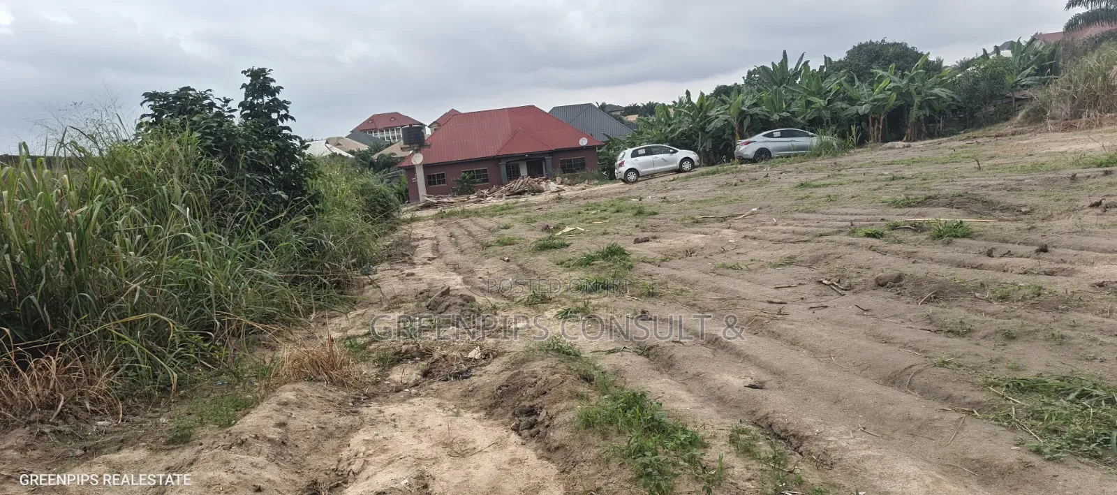 Nice Double Plot at Feyaise Wisconsin University in Kumasi Metropolitan
