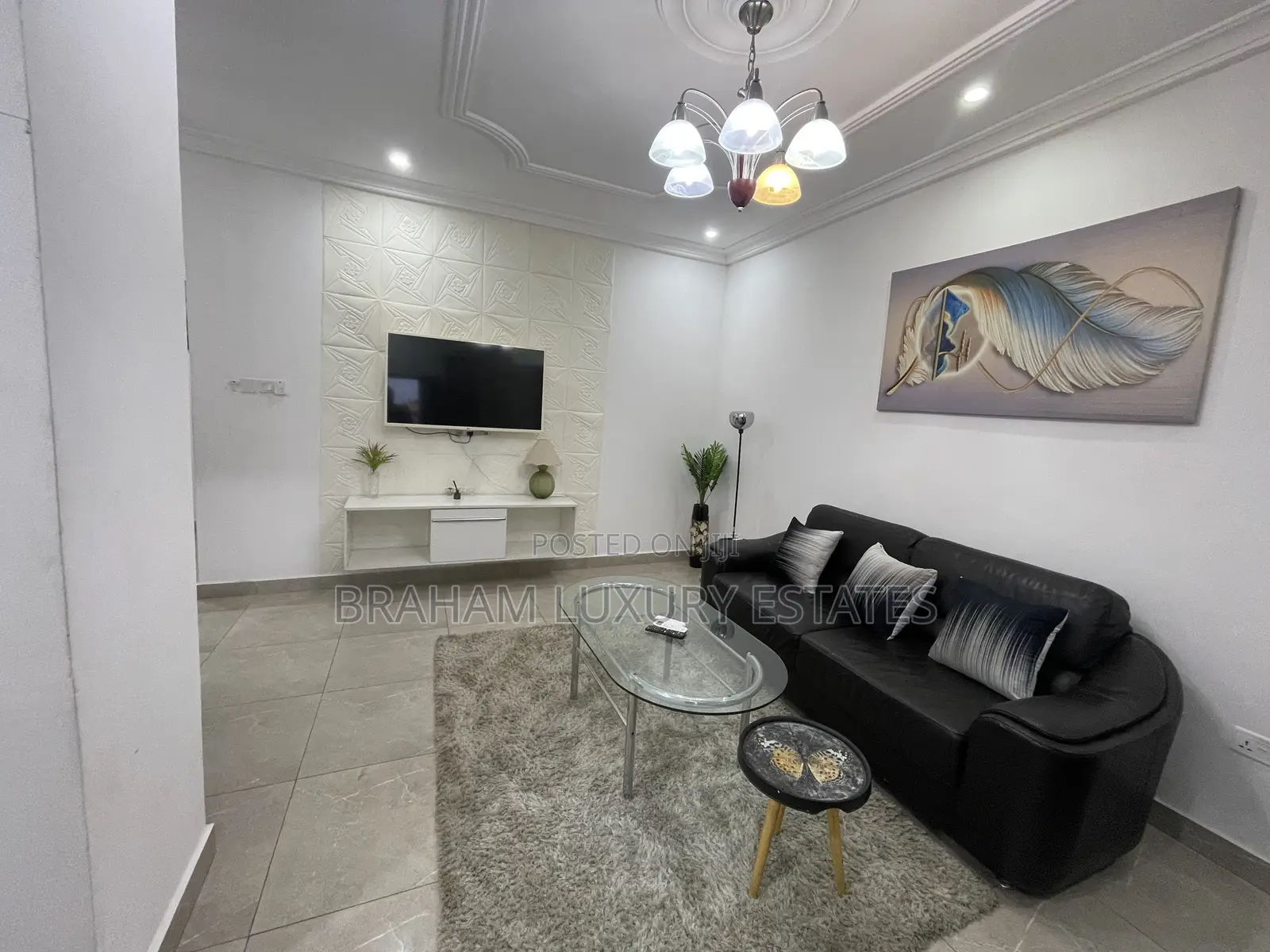 Furnished 3bdrm Apartment in Braham Luxury, Spintex for rent in Spintex