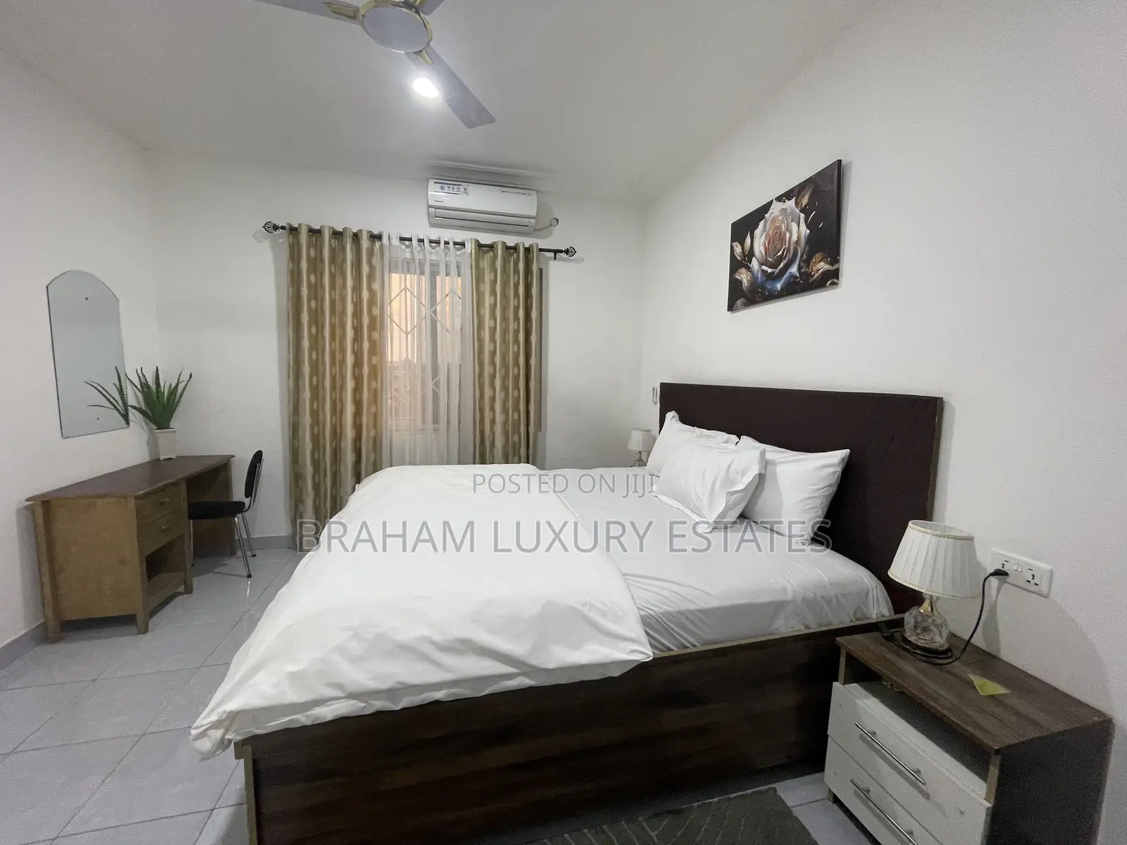 Furnished 3bdrm Apartment in Braham Luxury, Spintex for rent in Spintex