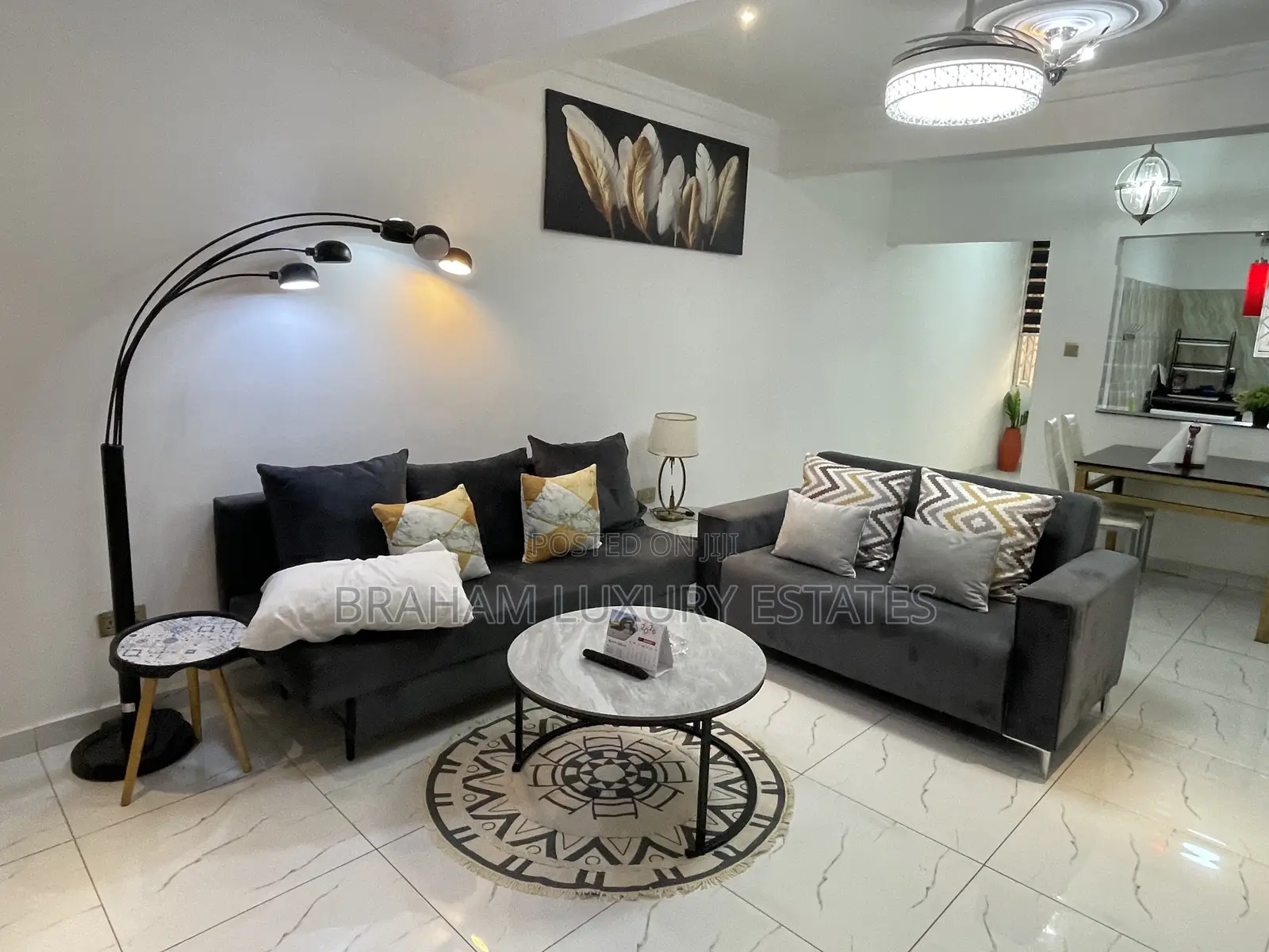 Furnished 2bdrm Apartment in Braham Luxury, Spintex for rent in Spintex