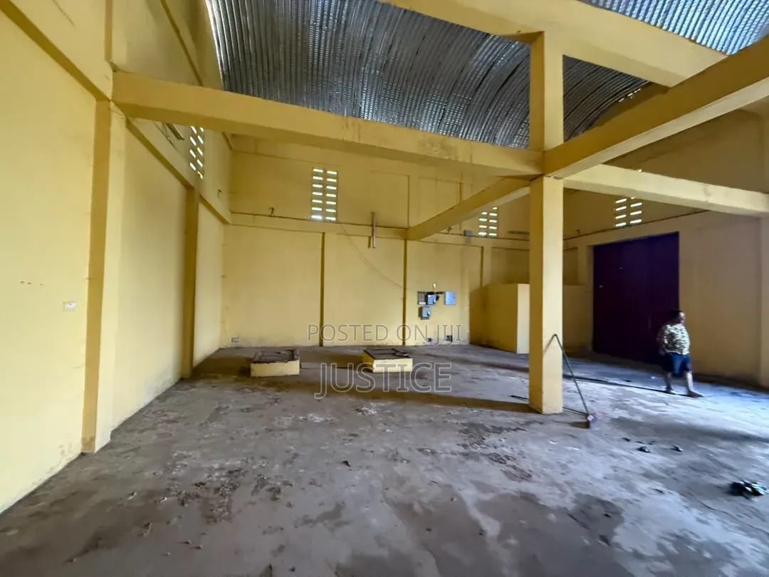 Roadside 280 SQM Capacity Warehouse Weija in Bortiano