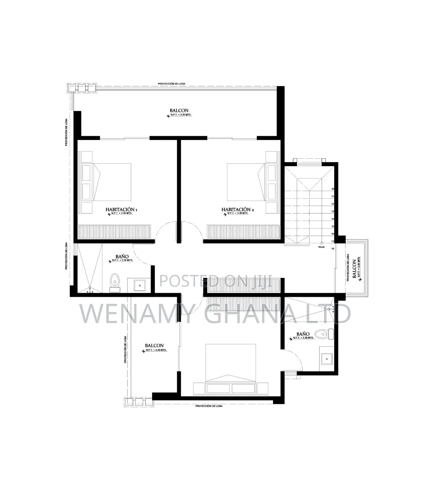3bdrm Duplex in Accra Metropolitan for sale in Accra Metropolitan