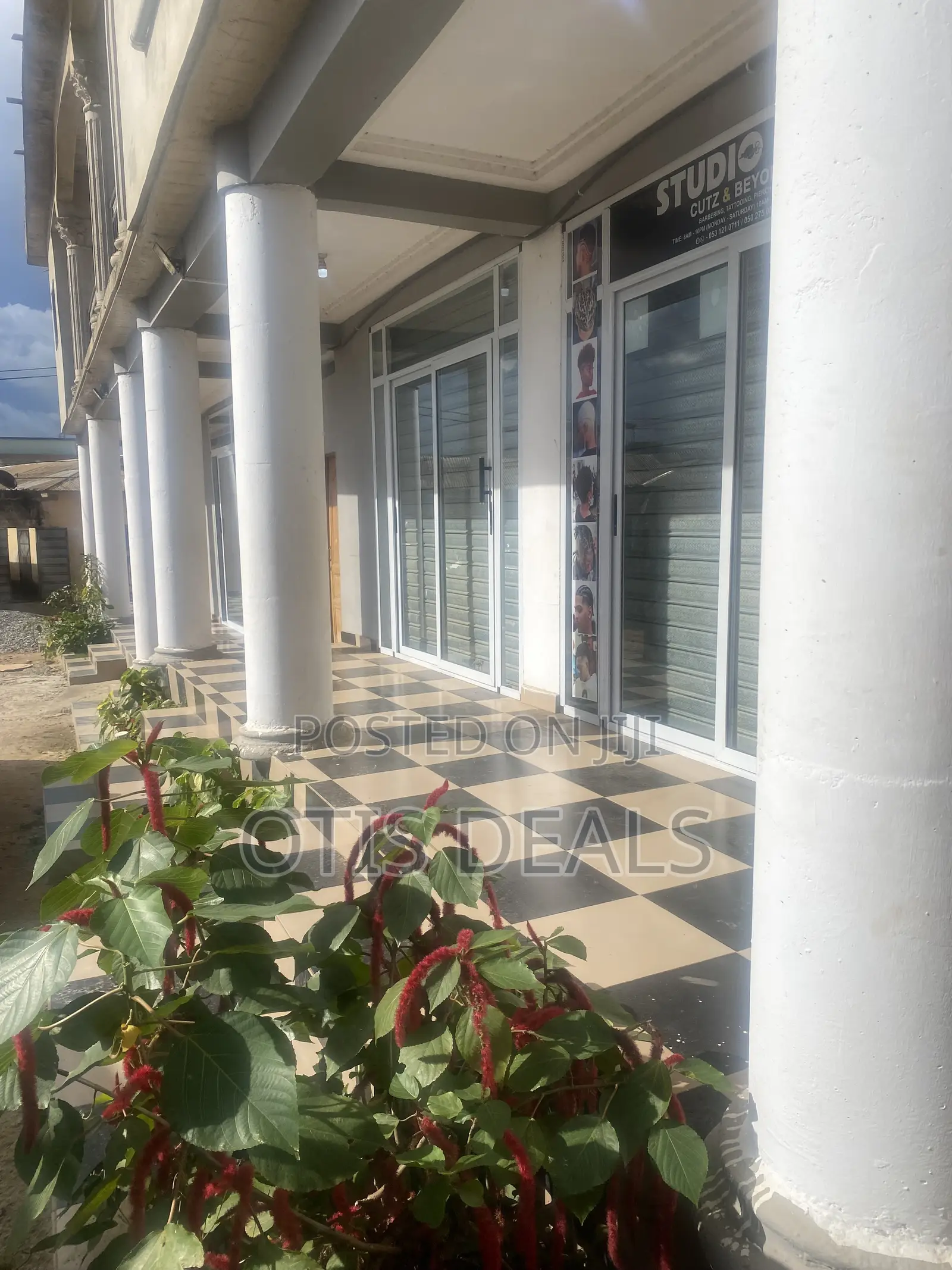 Double Store / Office Shop With Sliding Glass Doors for Rent or Lease in Agona West Municipal