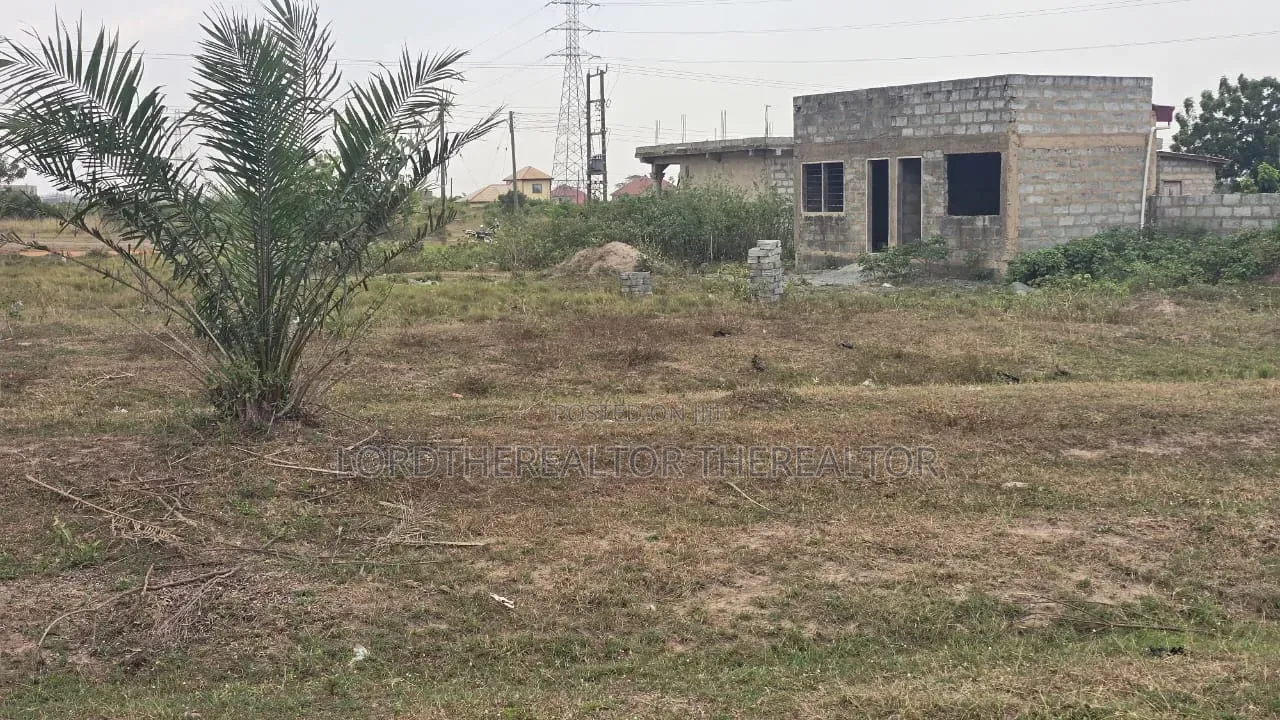 Roadside Full Plot in Afienya