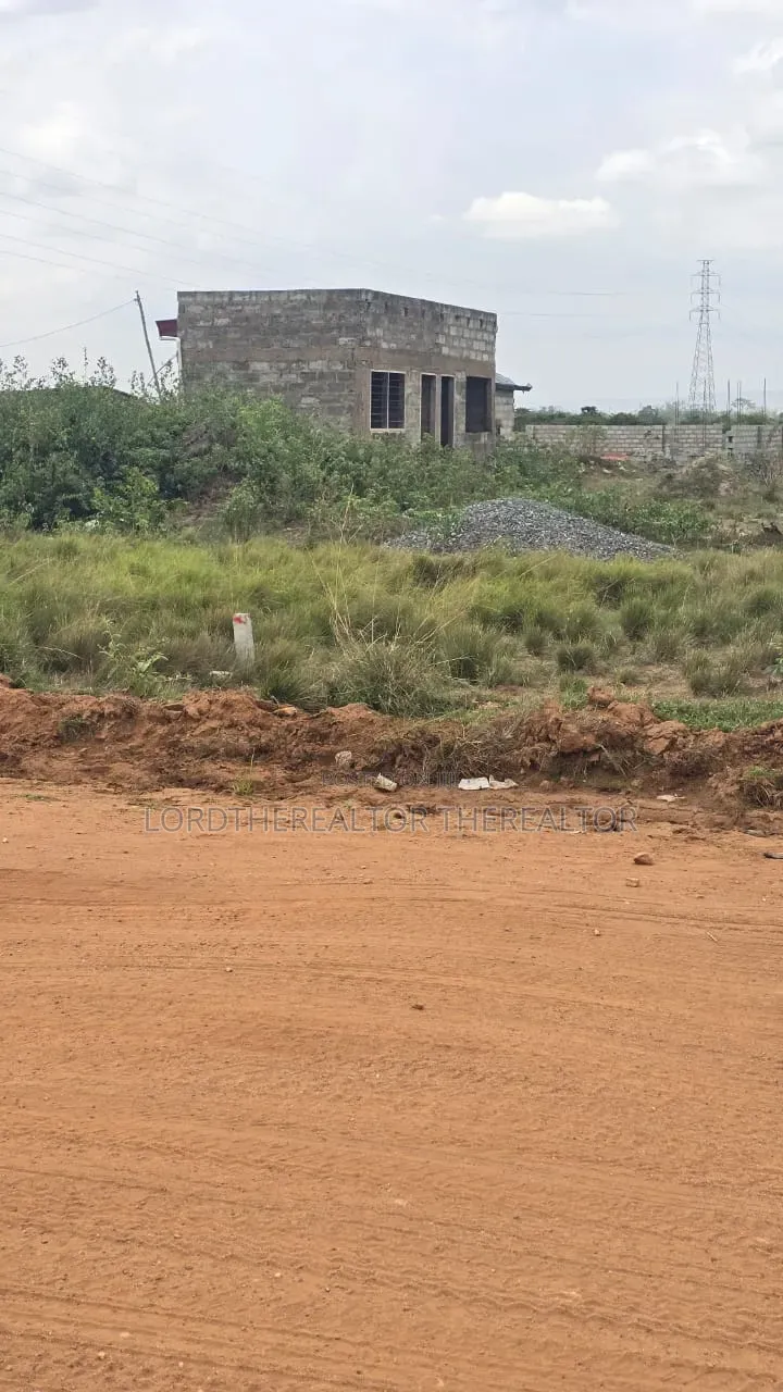 Roadside Full Plot in Afienya