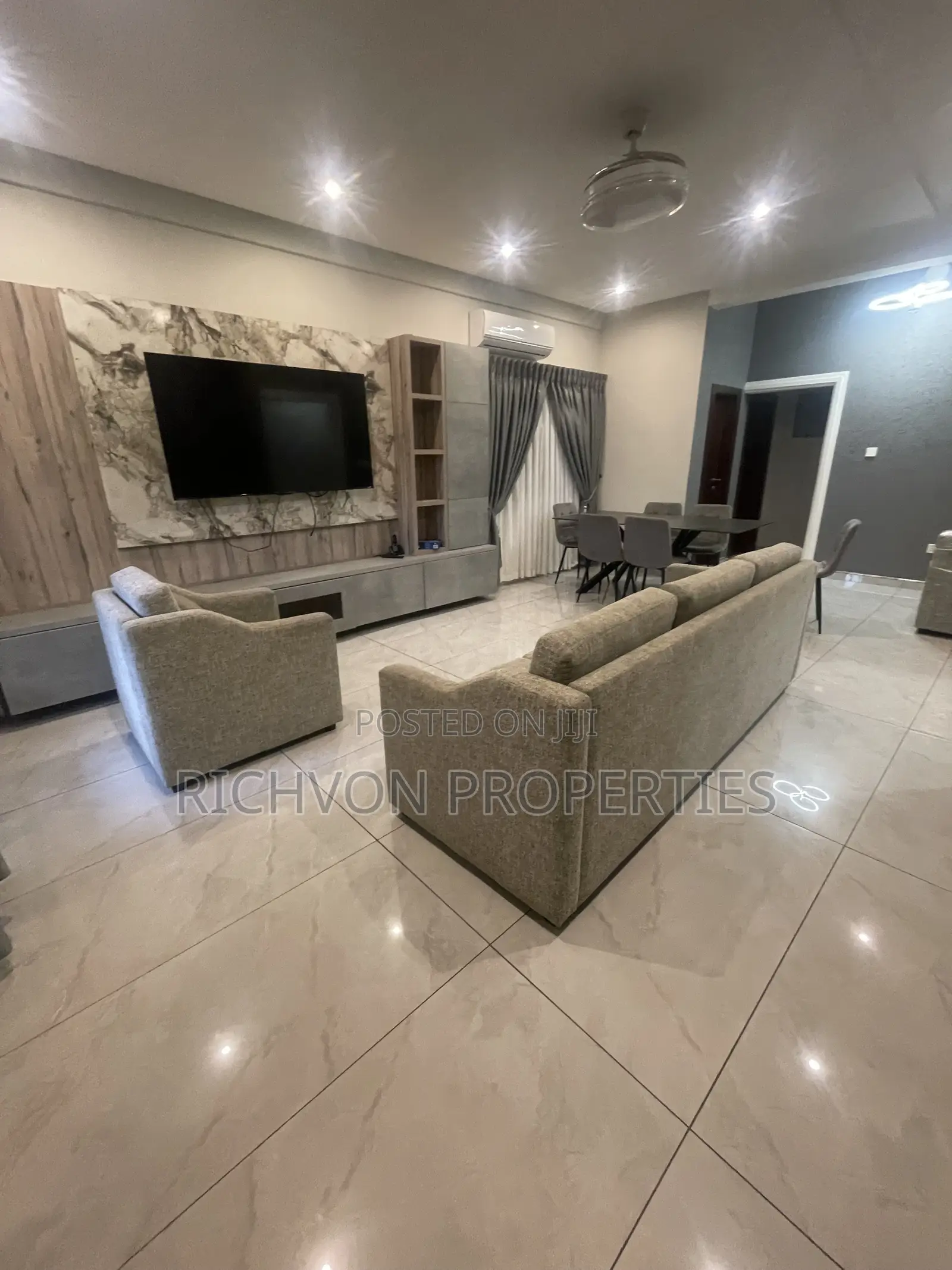 Furnished 3bdrm Apartment in Richvon, Baatsona Total for rent in Baatsona Total