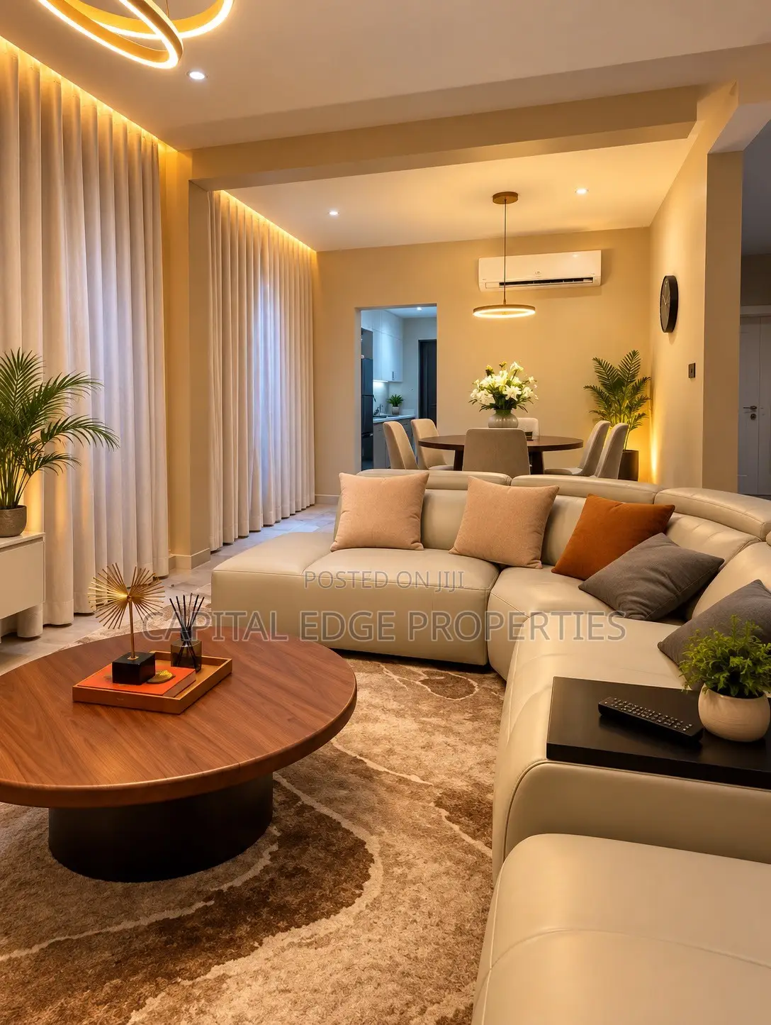 Furnished 4bdrm Townhouse / Terrace in Labone for rent in Labone