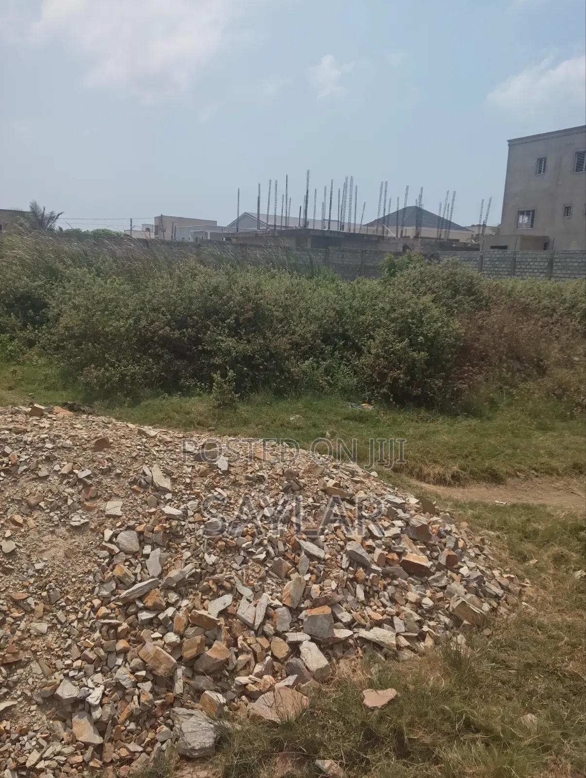 2 Plots at Lashibi Before the Klagon Bridge Road Side for Sale in Sakumono