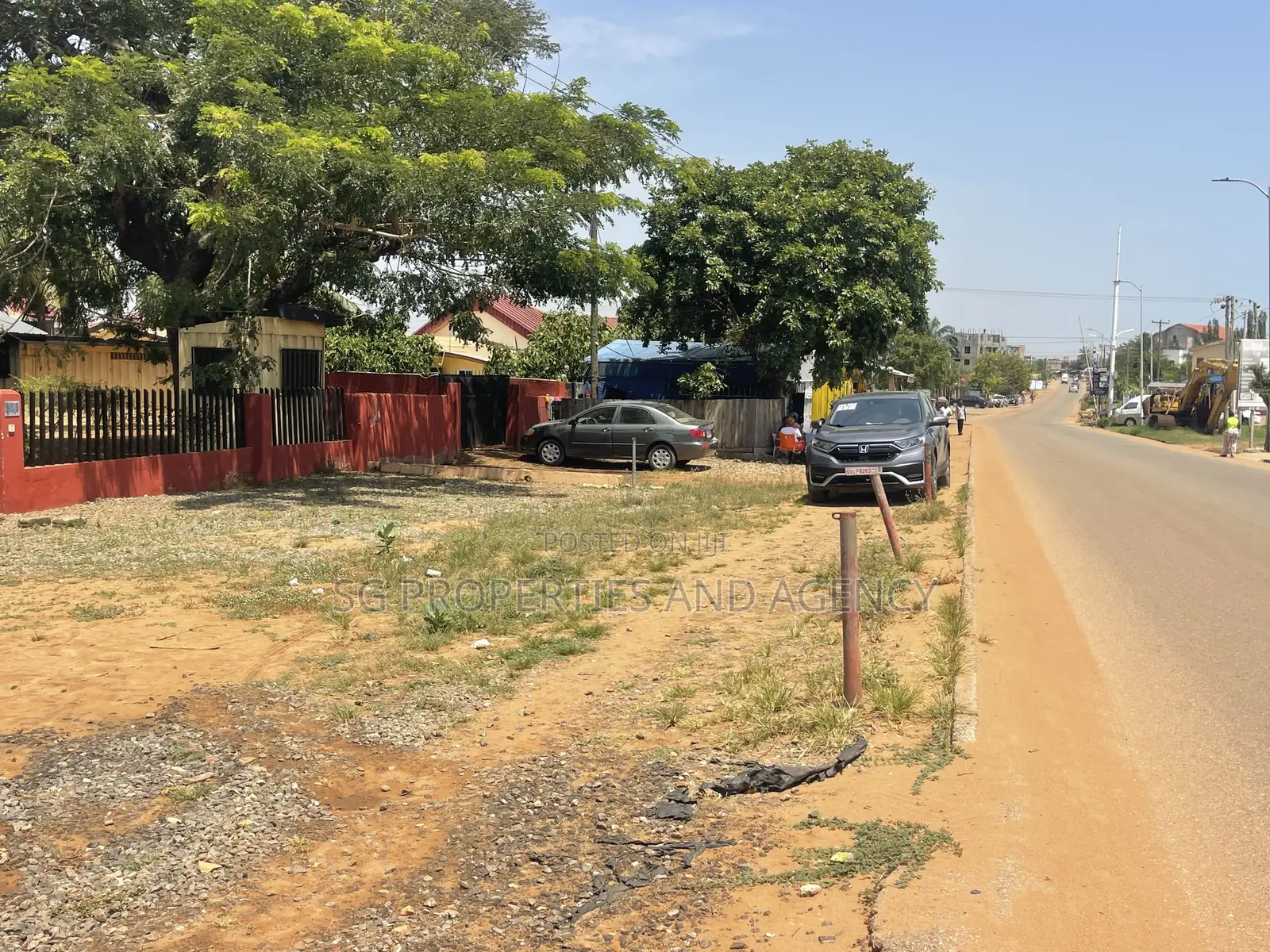 Roadside Land for Rent at Spintex Road in Baatsona Total