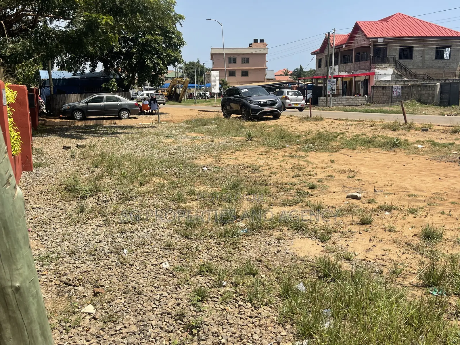 Roadside Land for Rent at Spintex Road in Baatsona Total