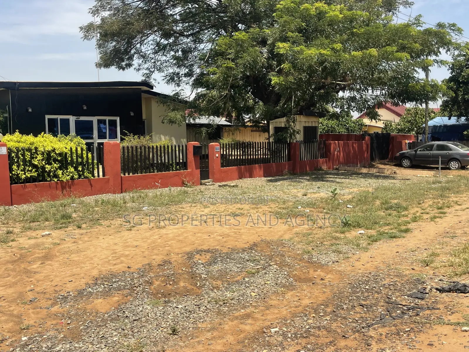 Roadside Land for Rent at Spintex Road in Baatsona Total