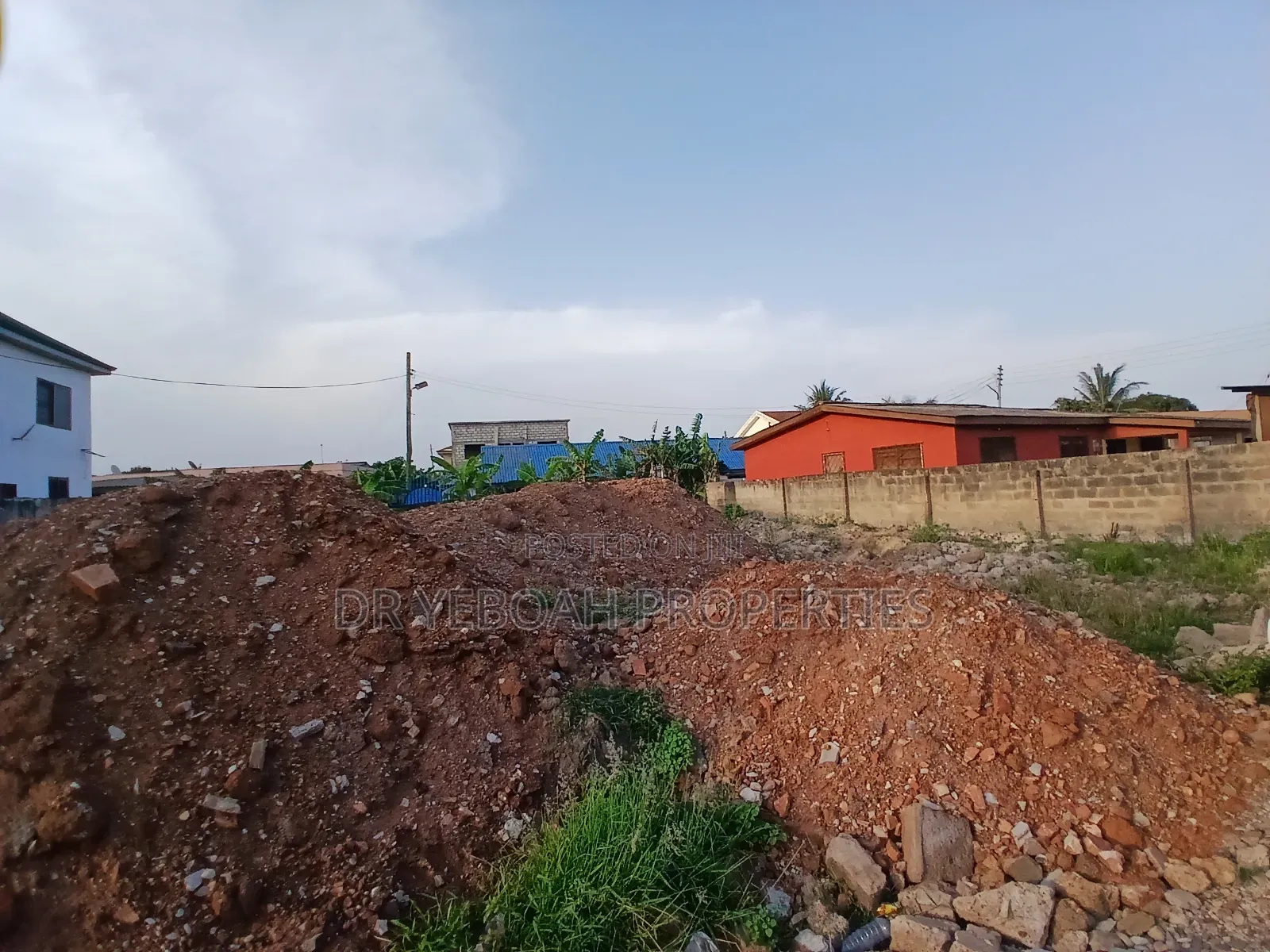 Spintex Road:- Half Plot of Title Land for Sale in Baatsona Total