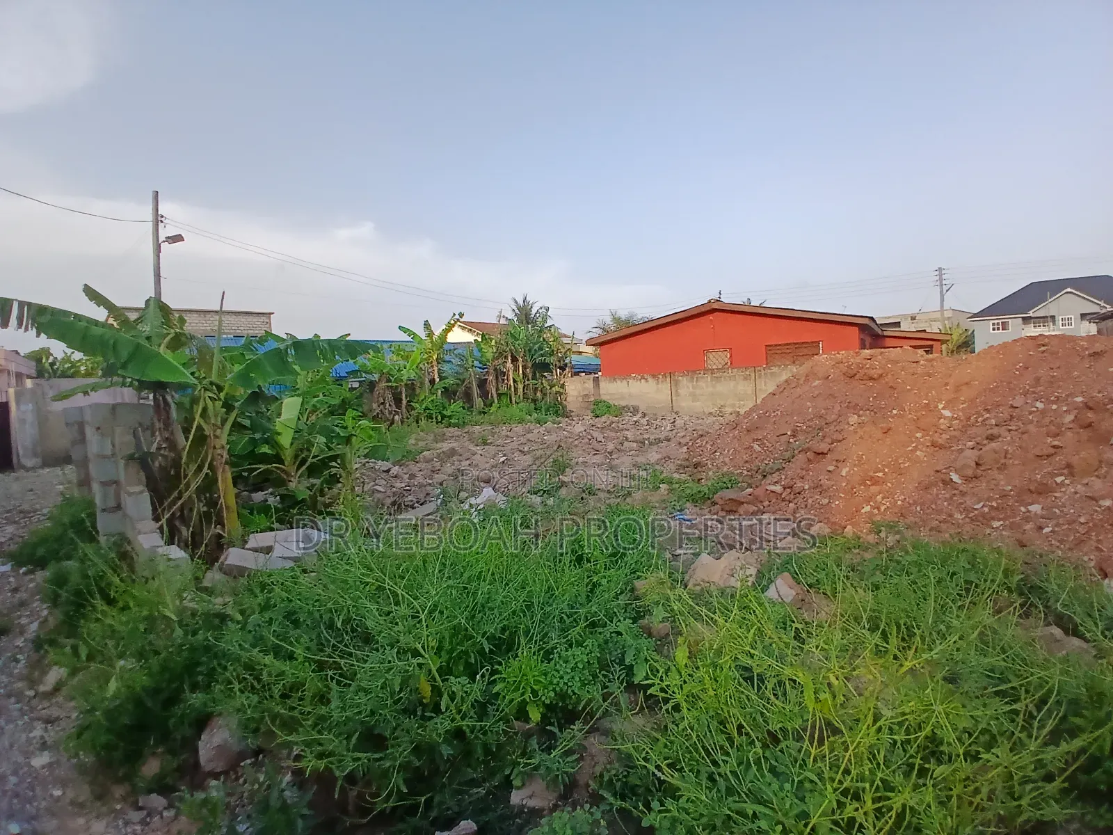Spintex Road:- Half Plot of Title Land for Sale in Baatsona Total
