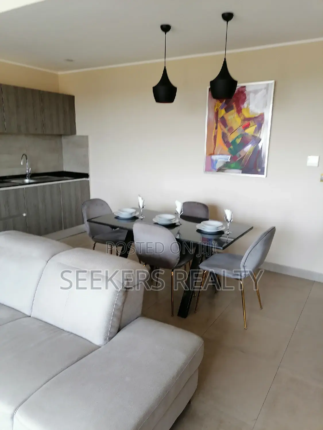 Furnished 2bdrm Penthouse in Seekers Realty, Osu for rent in Osu